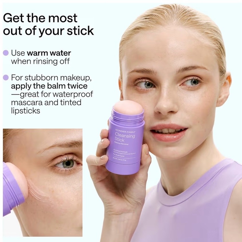 Makeup Remover Cleansing Balm Travel Size Sensitive Skin & Eyes 75g EXP: 11/27 - Picture 9 of 15